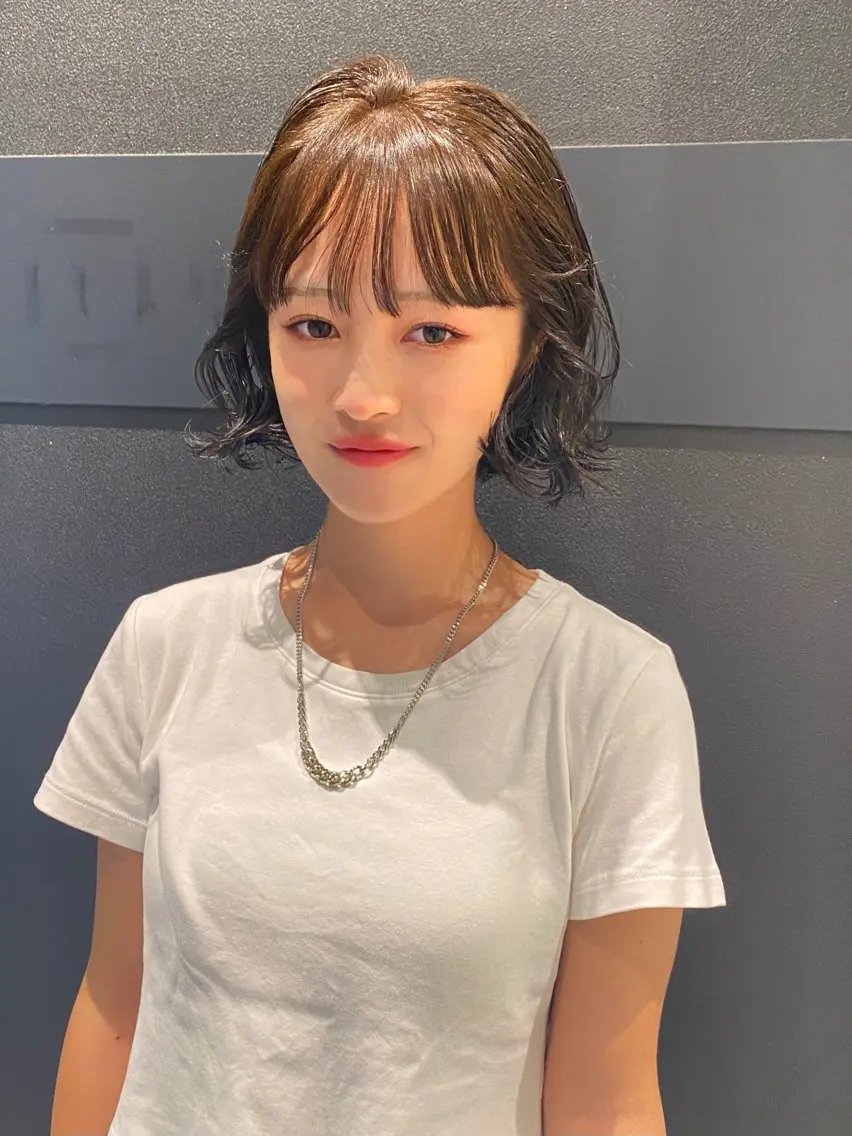 ショート カラー パーマ カット ヘアカラー パーマ トリートメント mai / linoah˚✧のヘアスタイル