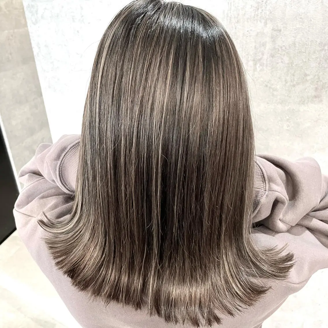 ミディアム ハイライト ✨MiL✨ ✨心斎橋✨のヘアスタイル