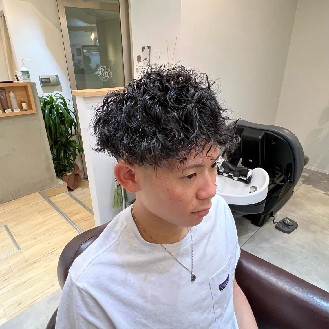 パーマ スパイラルパーマ パーマ Naya Takumaのヘアスタイル