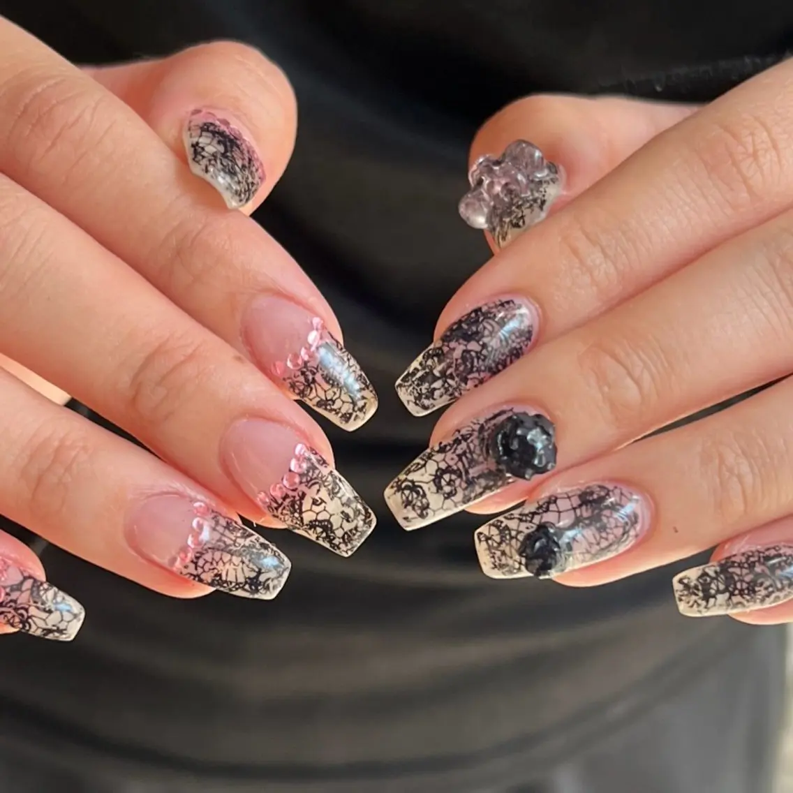 ネイル ハンドネイル Hata nail 🎀個性派ニュアンスのネイルデザイン