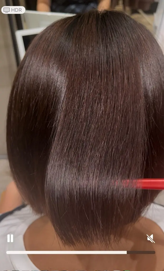 赤み消し艶カラー🍒 髪質改善　KAIのヘアスタイル