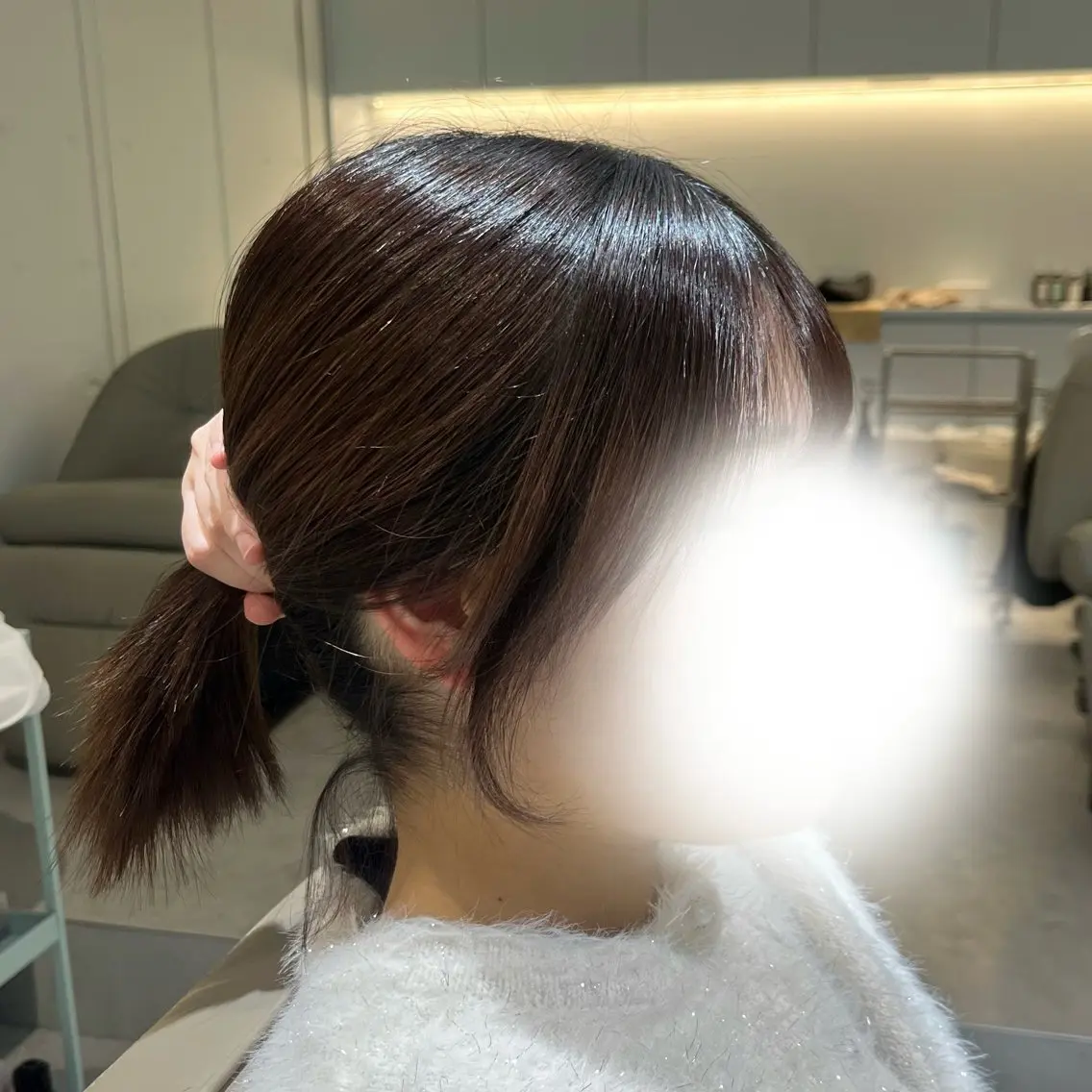 【🎀前髪＆顔周りカットモデル🎀】⚠️補足説明欄の方のご確認必ずお願いいたしますm(_ _)mの写真
