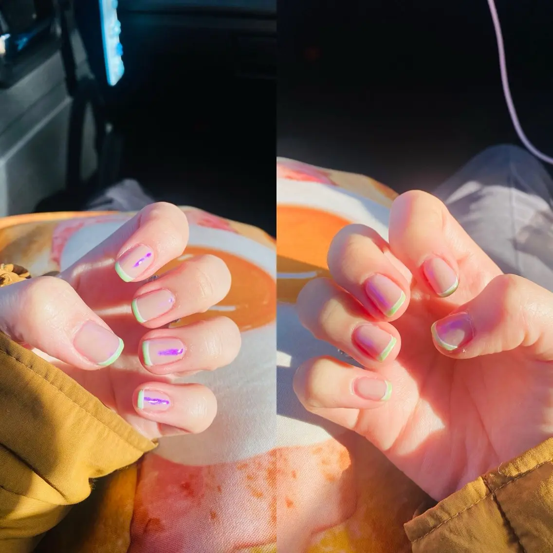 ネイル オーロラネイル Chandra nail&tarotのネイルデザイン