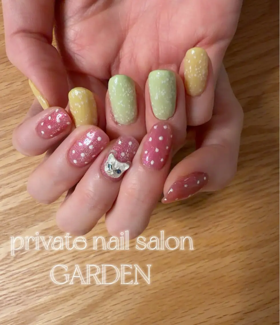 ネイル ドット nail salon GARDENのネイルデザイン