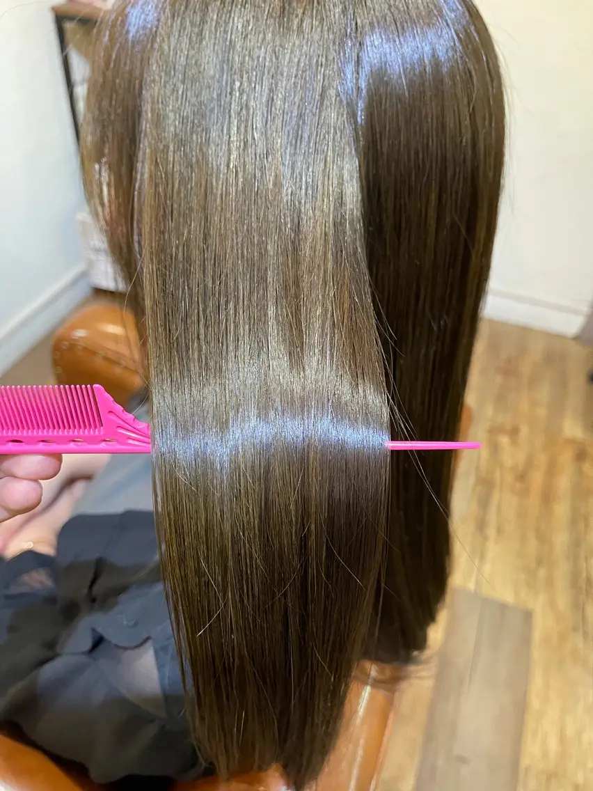 ロング ヘアカラー 東海 竜輝のヘアスタイル