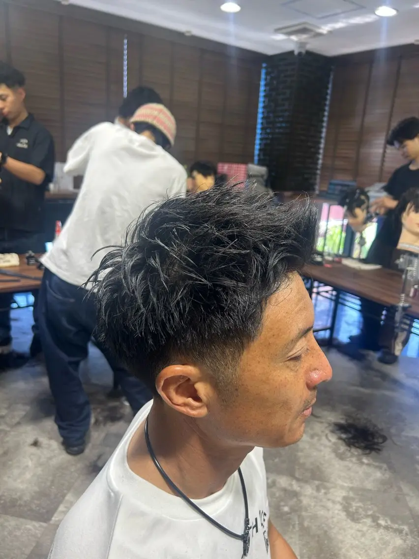 ショート メンズ 迫田 頼人のヘアスタイル