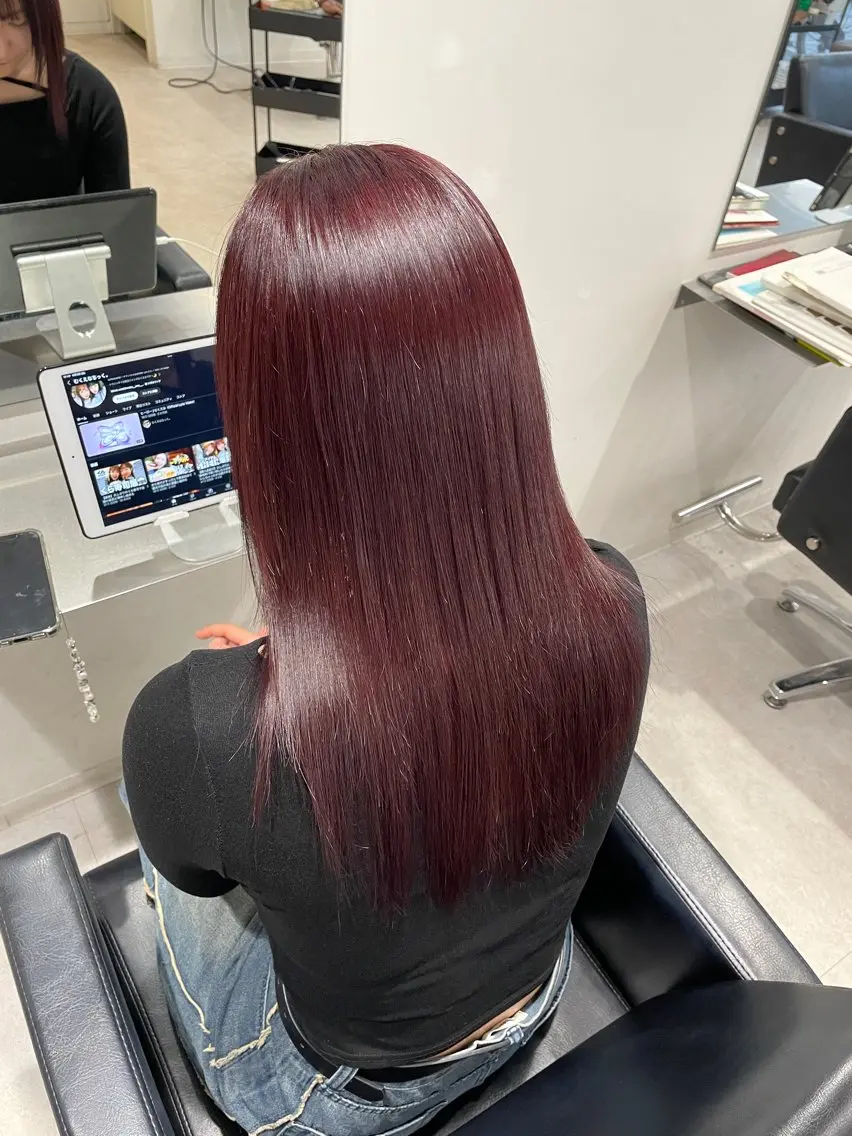 セミロング ヘアカラー MIHO☾·̩͙⋆ Kroのヘアスタイル
