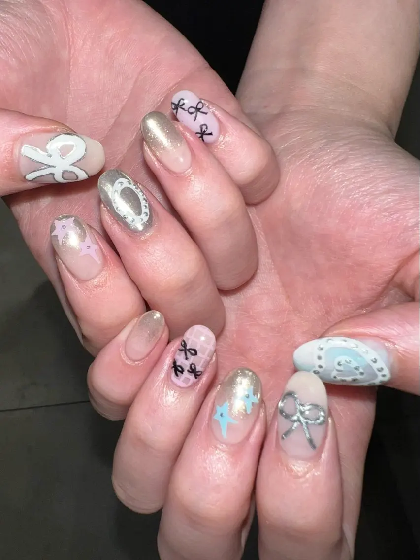 ネイル アートネイル ハンドネイル Kureha/ネイル トレンドヘアのマツエク・マツパデザイン
