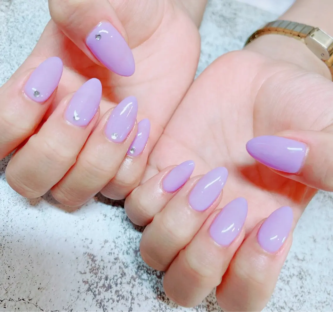 ワンカラー+マグネット/ラメ/フラッシュ組み合わせての写真