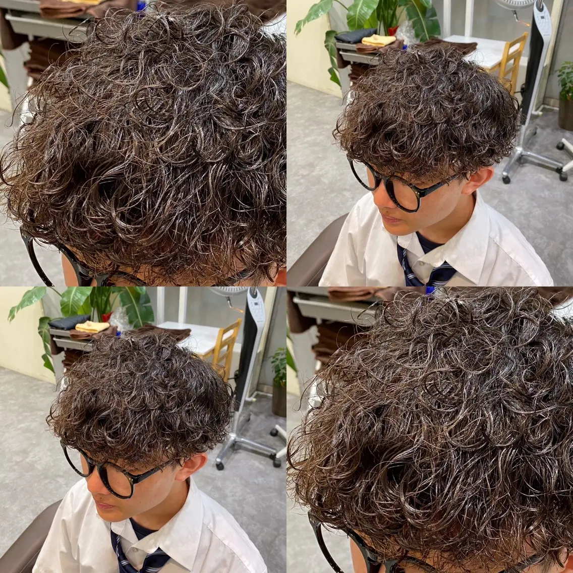 パーマ メンズ メンズ特化LIBER 石川玲央のヘアスタイル