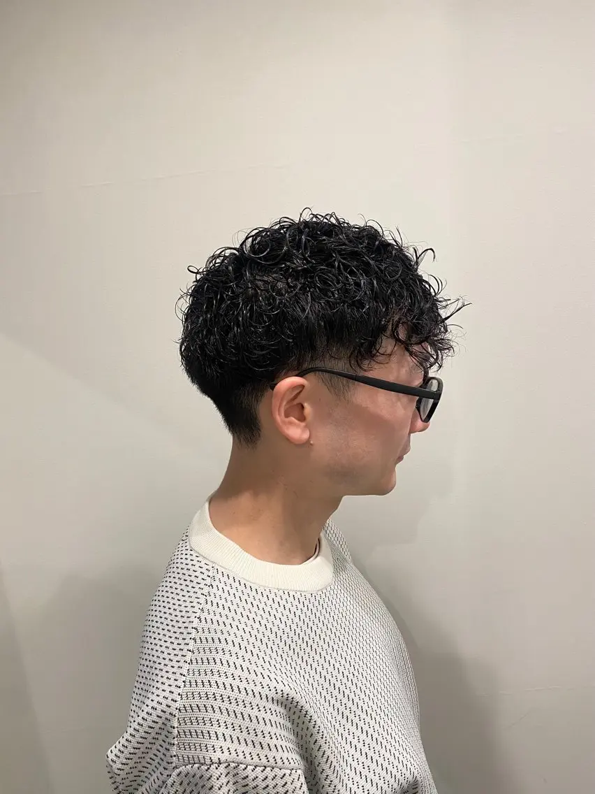 ショート メンズ カット パーマ 🍑 モモカ🍑のヘアスタイル