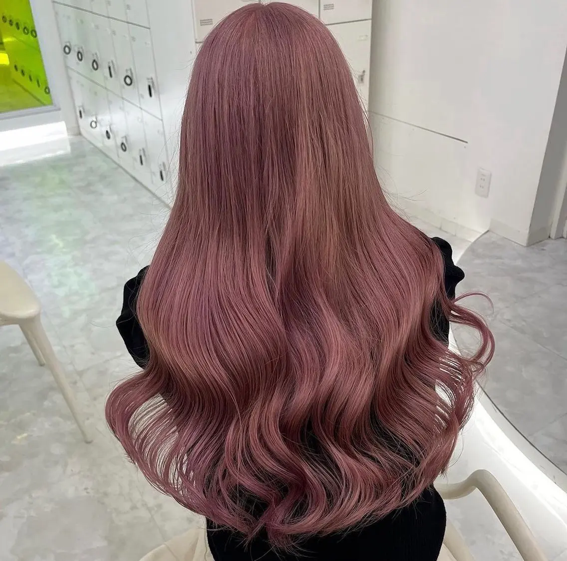 ロング カラー ヘアアレンジ 🎀 yuuka🎀のヘアスタイル