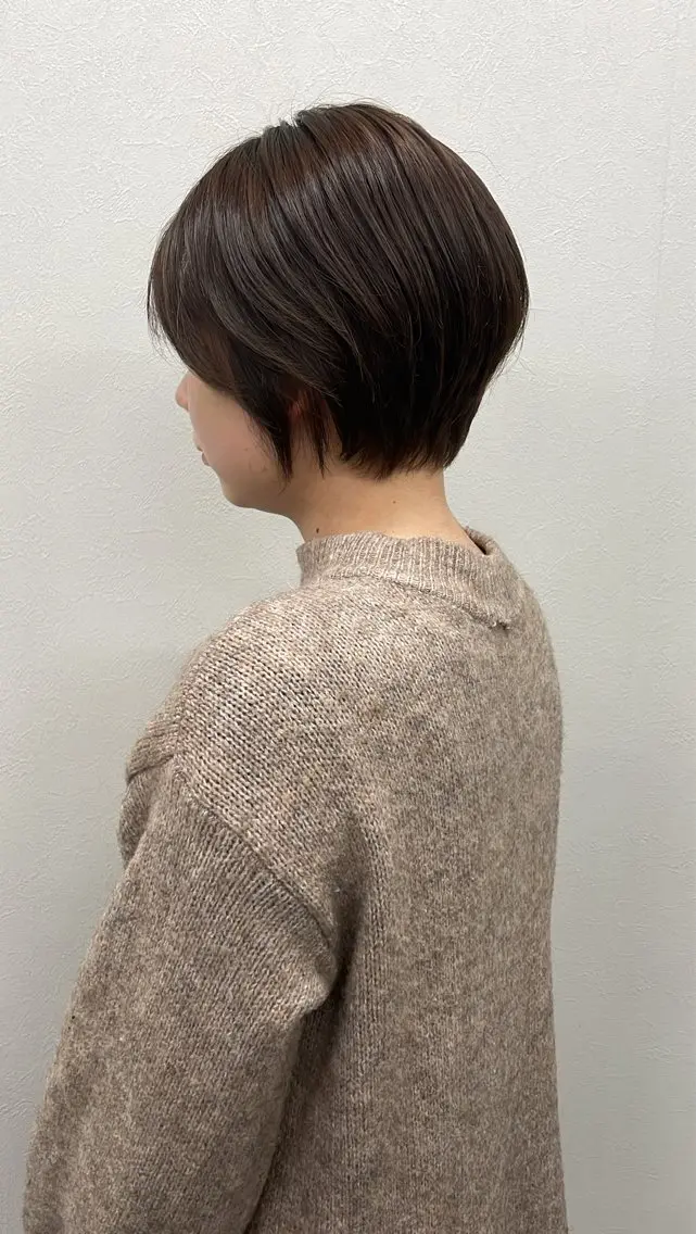 ショート ショートボブ ボブ 似合わせカット ショートヘア トリートメント けいと髪質改善 全年齢リピート多数のヘアスタイル