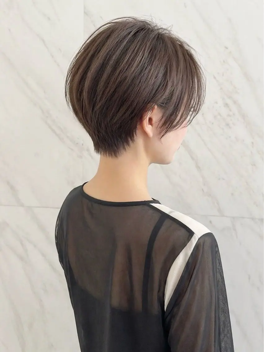 ショート カット ヘアカラー トリートメント *美髪*髪質改善/ 縮毛矯正/RYUTAのヘアスタイル