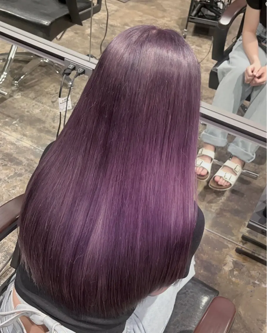 ロング 渋谷ケアブリーチ ❤️‍🔥徳田空悟のヘアスタイル