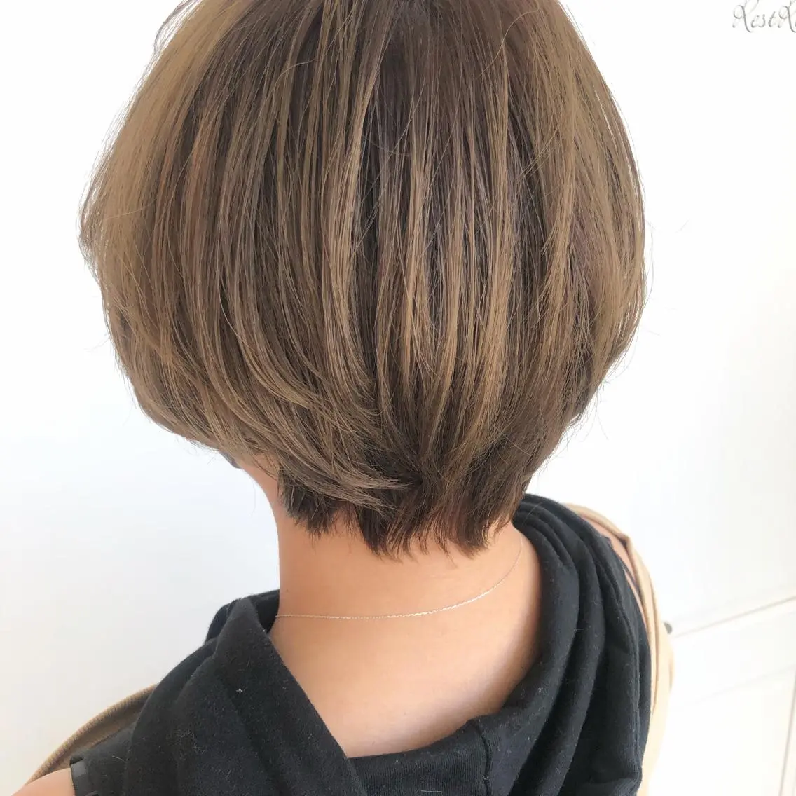 ショート カラー ハンサムショート ショートヘア カット ヘアカラー トリートメント ヘアセット ヤマモト マイのヘアスタイル