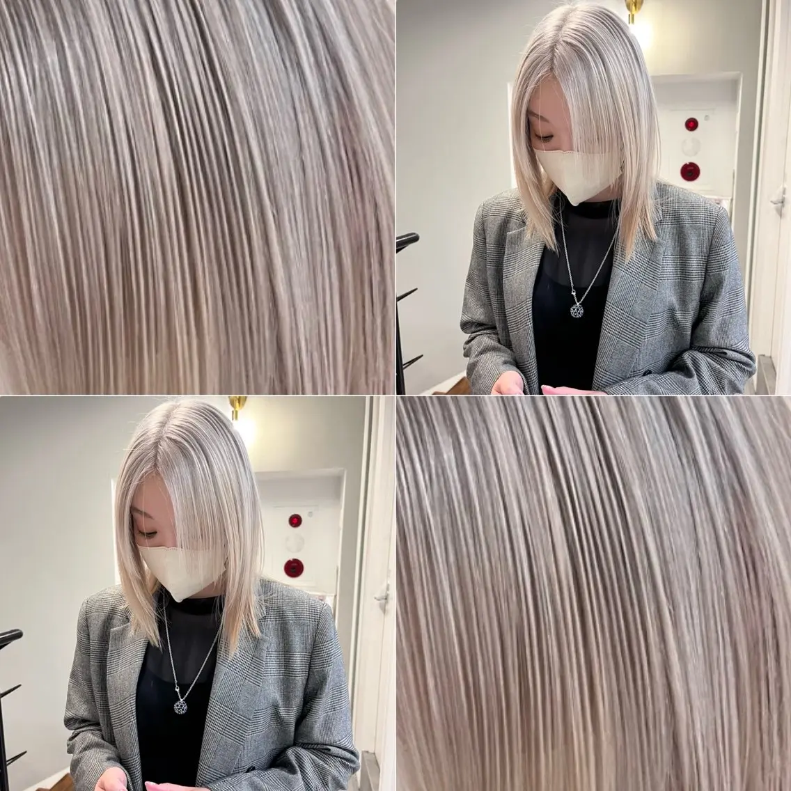 ミディアム カラー パーマ ヘアカラー トリートメント 《柔らかhair𓍯 》木村美姫のヘアスタイル
