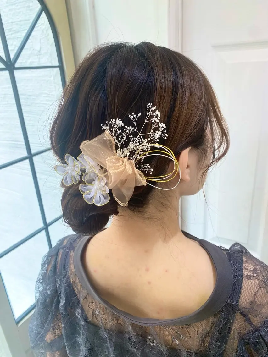 ヘアアレンジ ヘアセット uros.中目黒 moekaのヘアスタイル