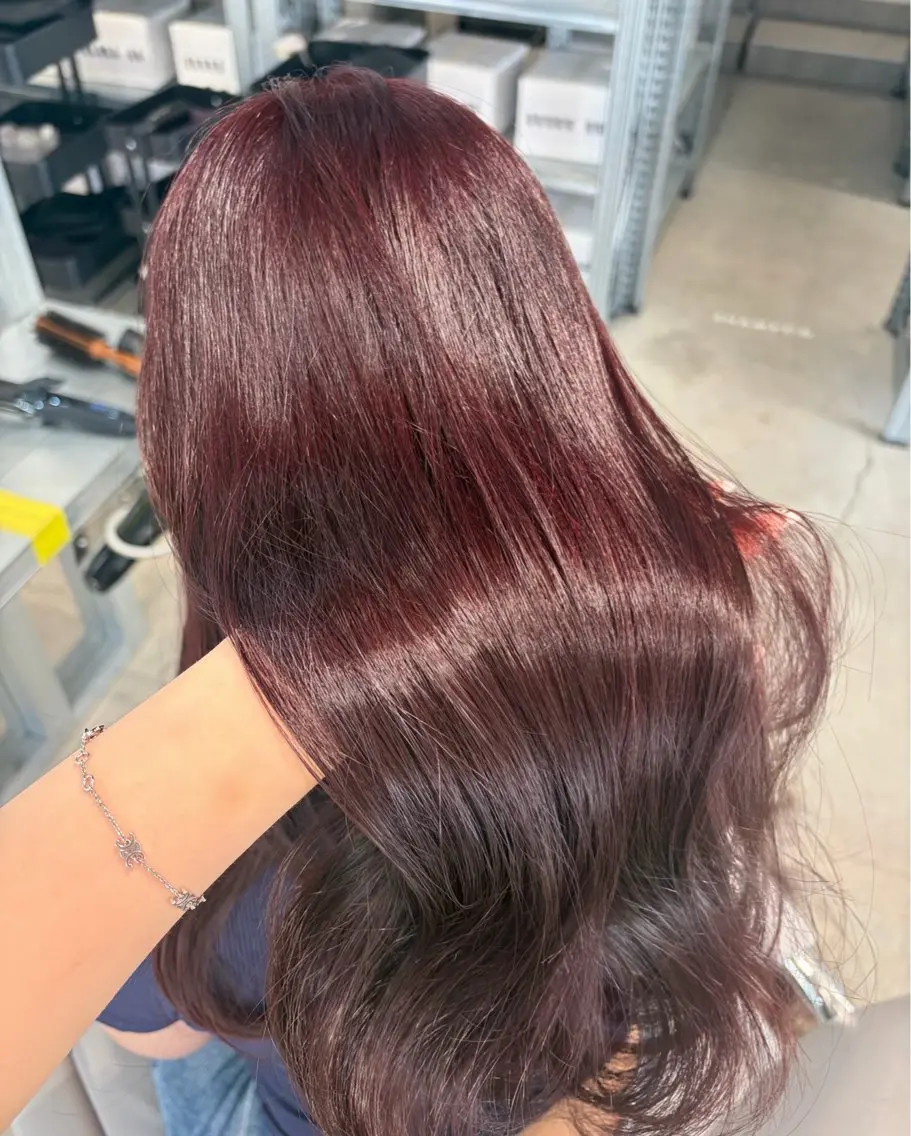 セミロング カラー カット ヘアカラー トリートメント ダブルカラー/レイヤ ーカット 🤍ゆきなのヘアスタイル