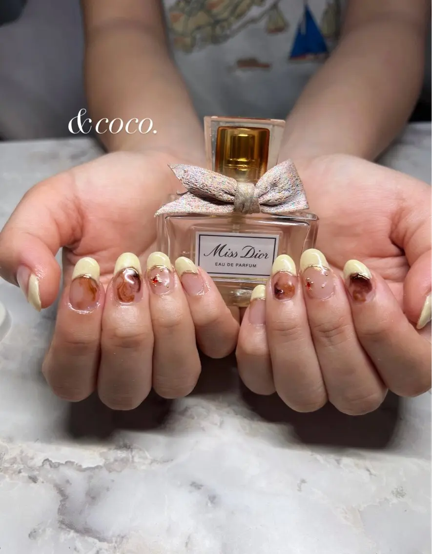 ネイル アートネイル 持ち込み ハンドネイル ＆ coco.のネイルデザイン