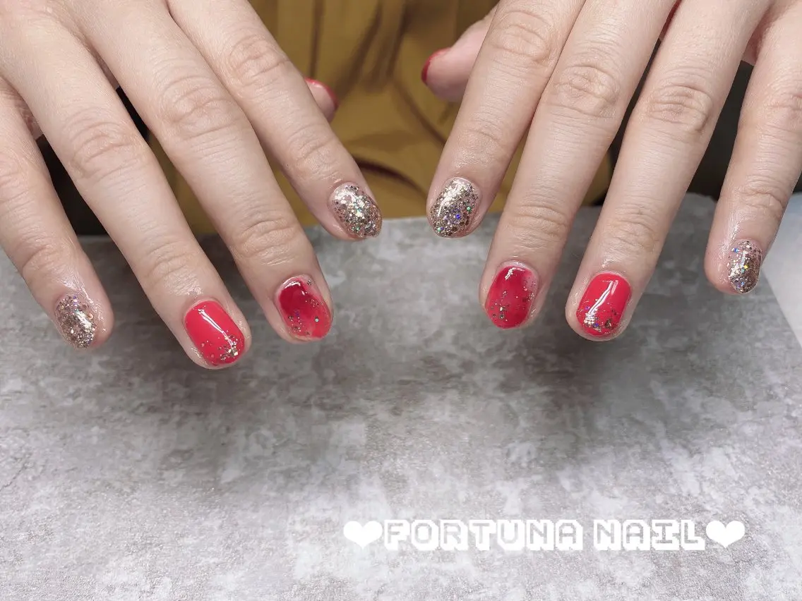 ネイル Nail •Head スパFortunaのネイルデザイン
