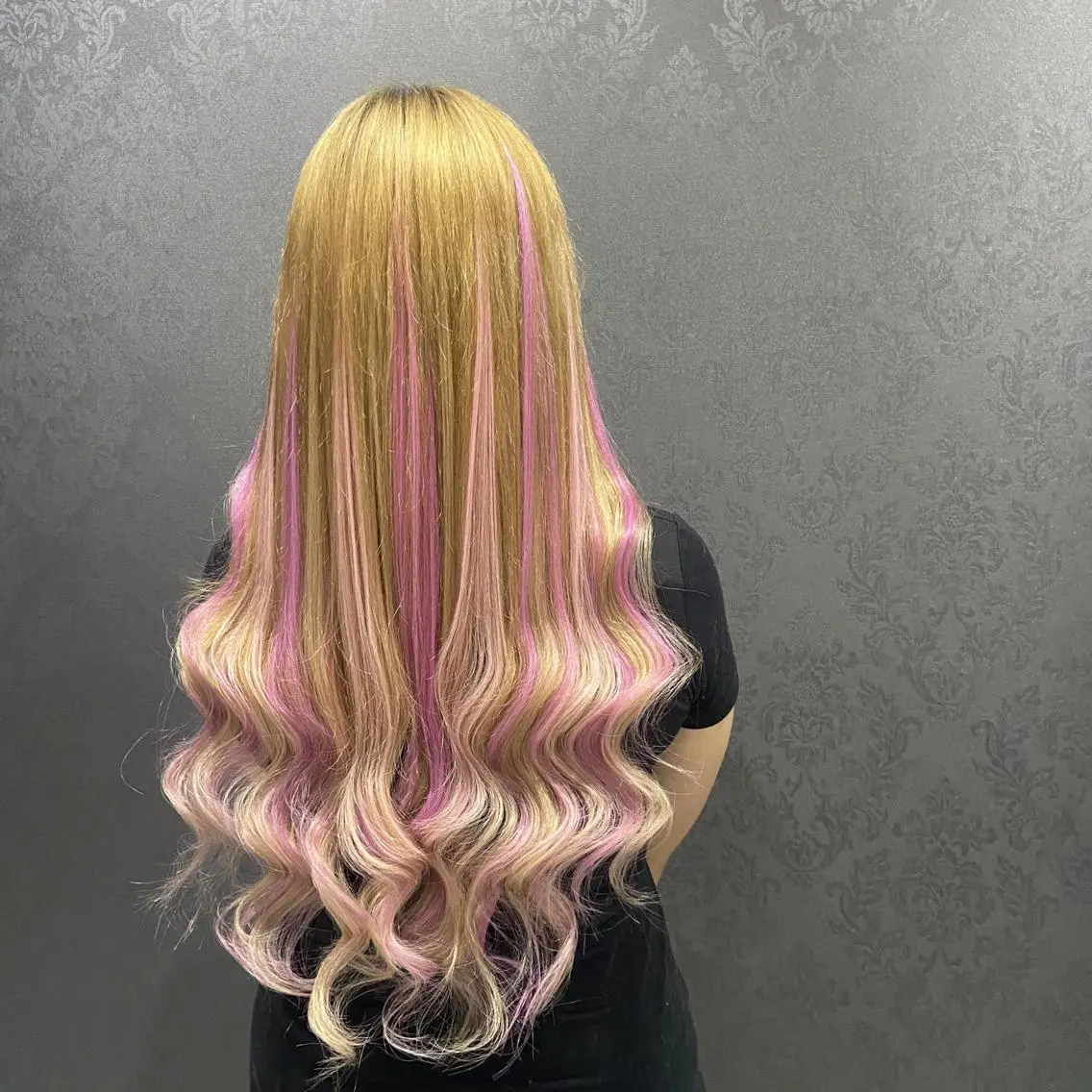 ロング シールエクステ エクステ シールエクステ ♡SAORI♡のヘアスタイル