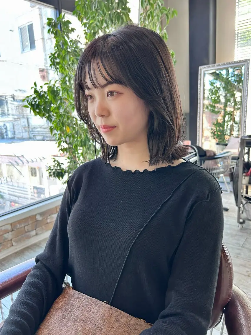 ミディアム カット トリートメント 🌷nanase🌷 gally hairのヘアスタイル