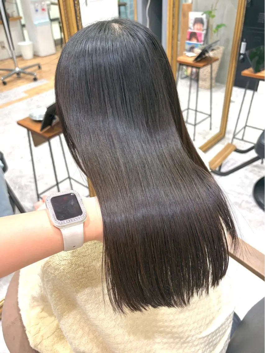 ロング 髪質改善 縮毛矯正 酸性ストレート 縮毛矯正 🕊髪質改善 ストレート🕊まいのヘアスタイル