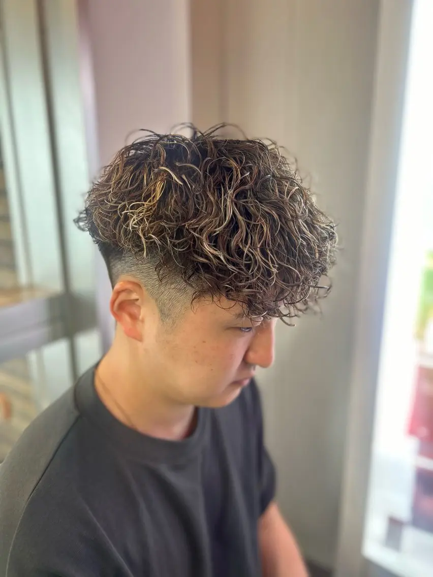 パーマ メンズ カット パーマ パーマ支持率No.1 ❤️‍🔥安成弾のヘアスタイル