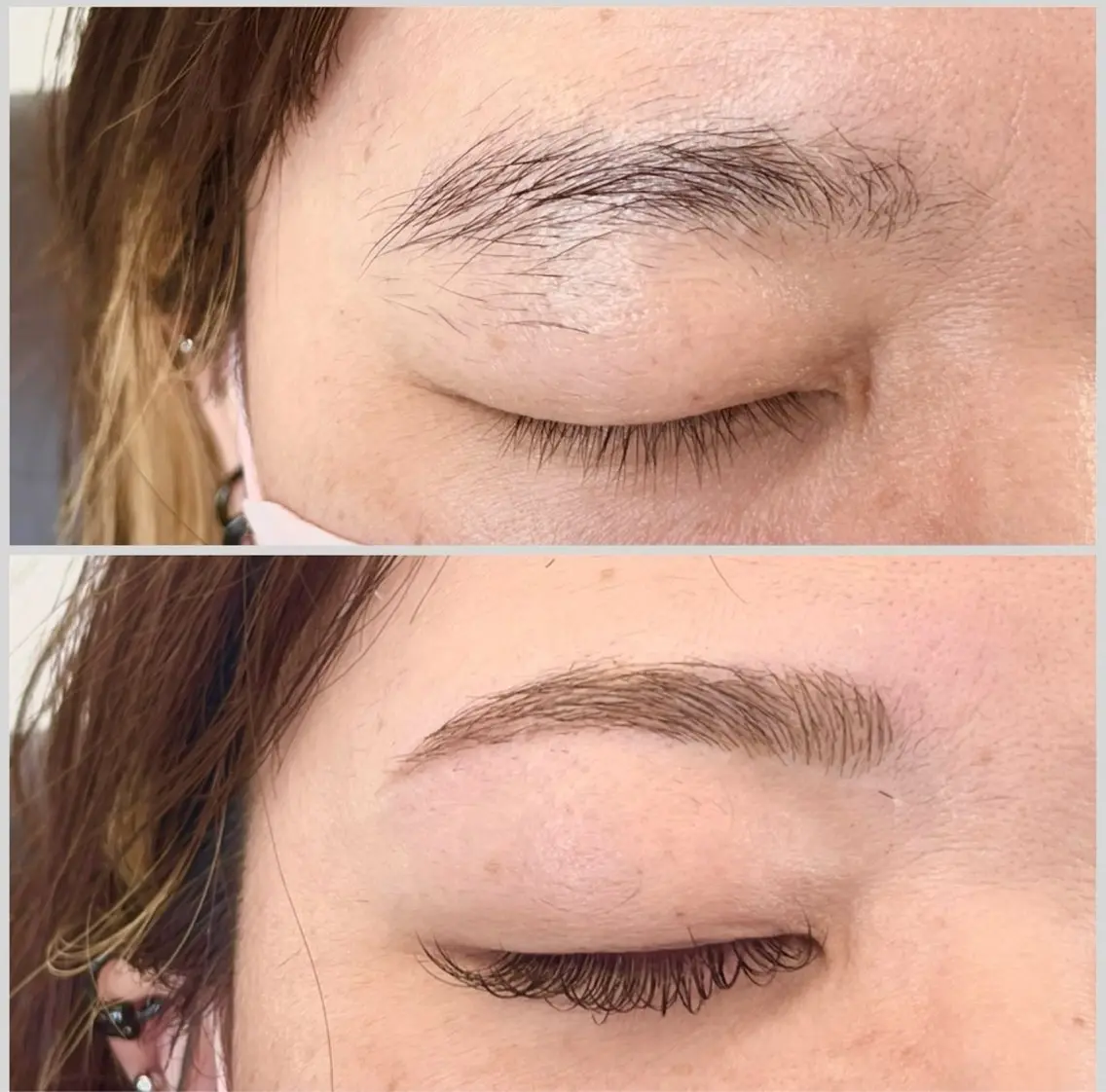 アイブロウ ワックス脱毛 眉カット eye salon Lala   平山のマツエク・マツパデザイン