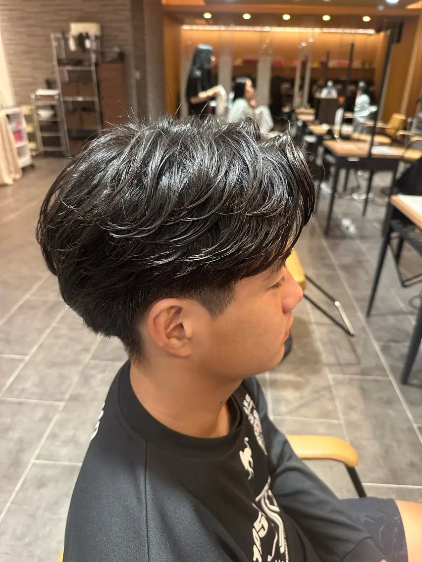 パーマ モテ髪パーマ職人/ まこ‎𖤐 ̖́-‬のヘアスタイル