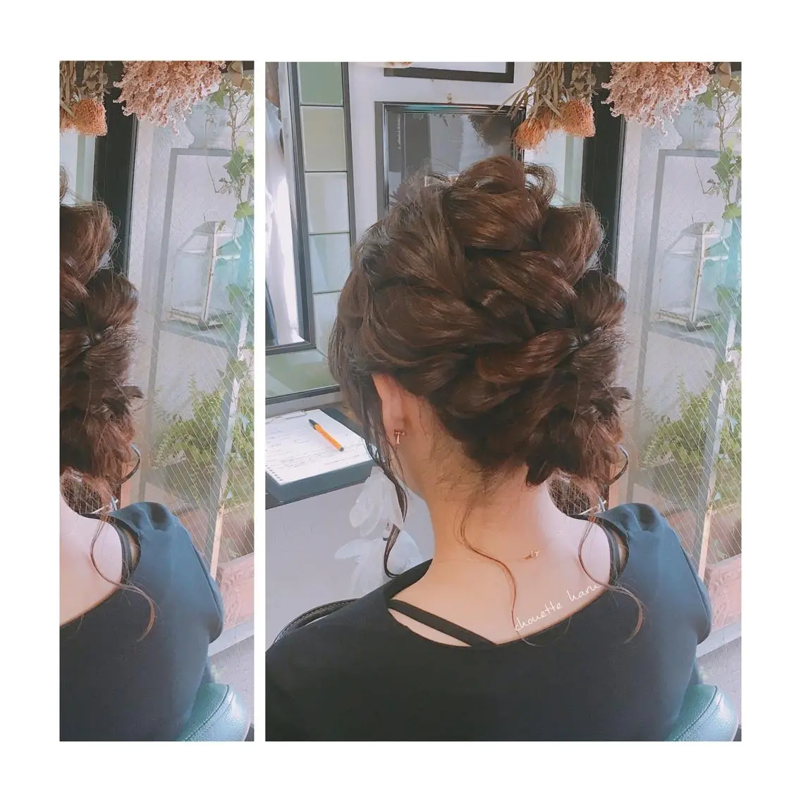 セミロング ヘアアレンジ サダハルカ |chouetteのヘアスタイル