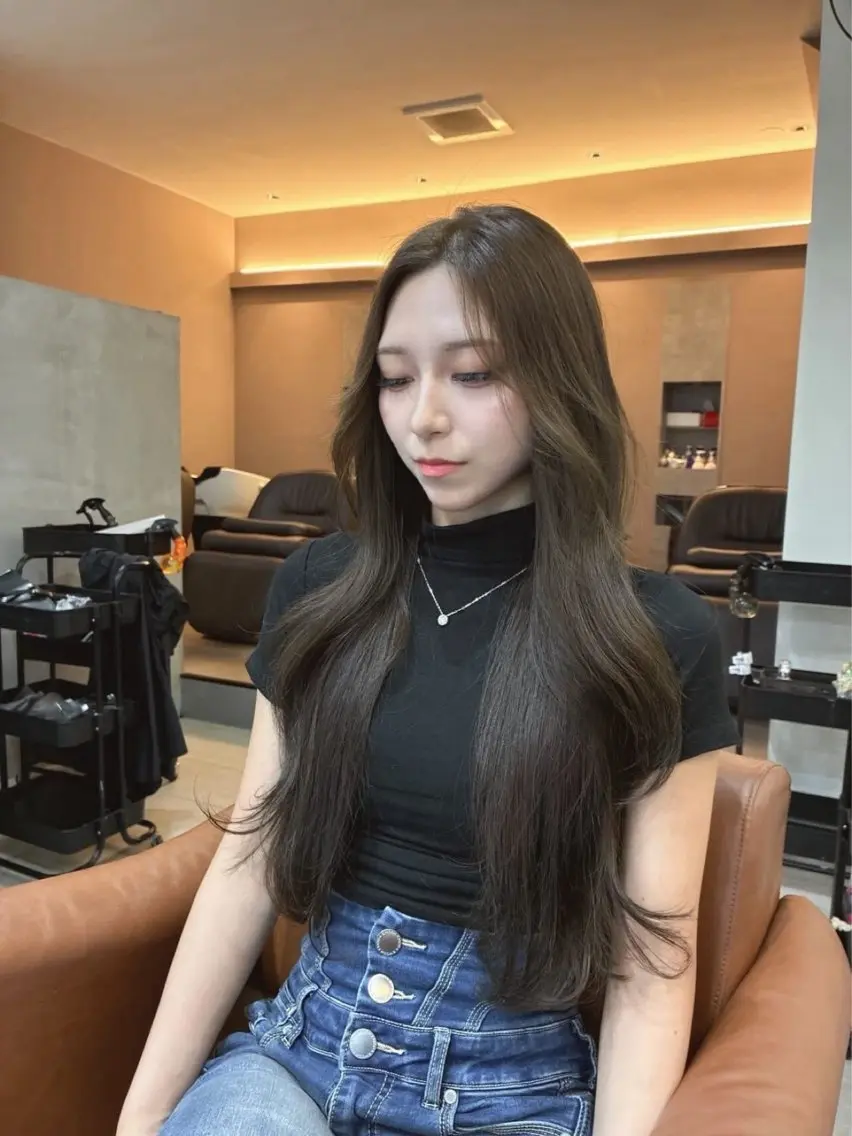 ロング ヘアカラー トリートメント koudai dopelitのヘアスタイル