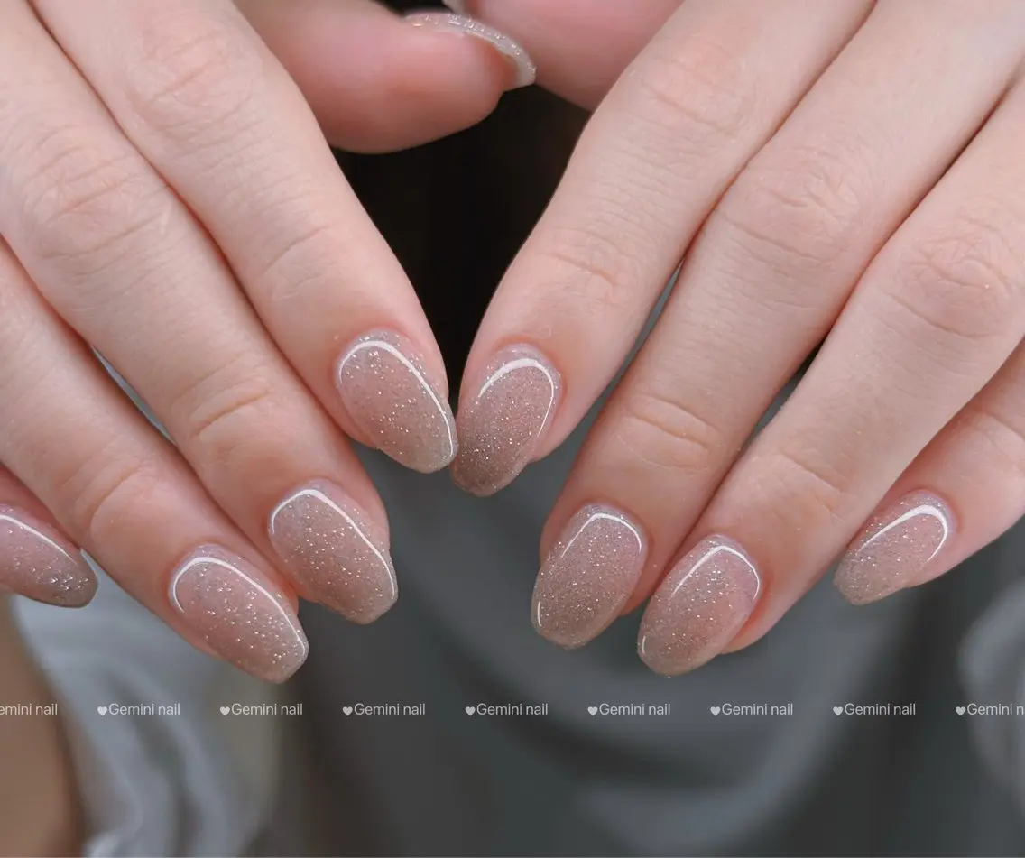 ネイル フラッシュネイル Gemini nail.Yukiのネイルデザイン