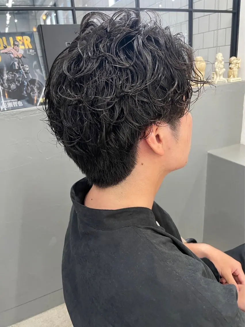 パーマ メンズ メンズ専門サロン wokeのヘアスタイル