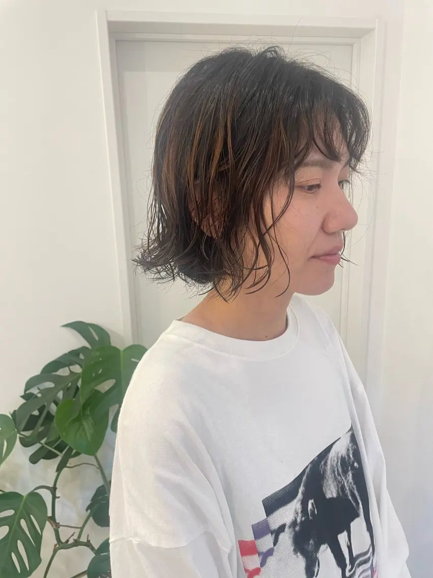 似合わせカット+ニュアンスパーマ¥12100→¥8470の写真