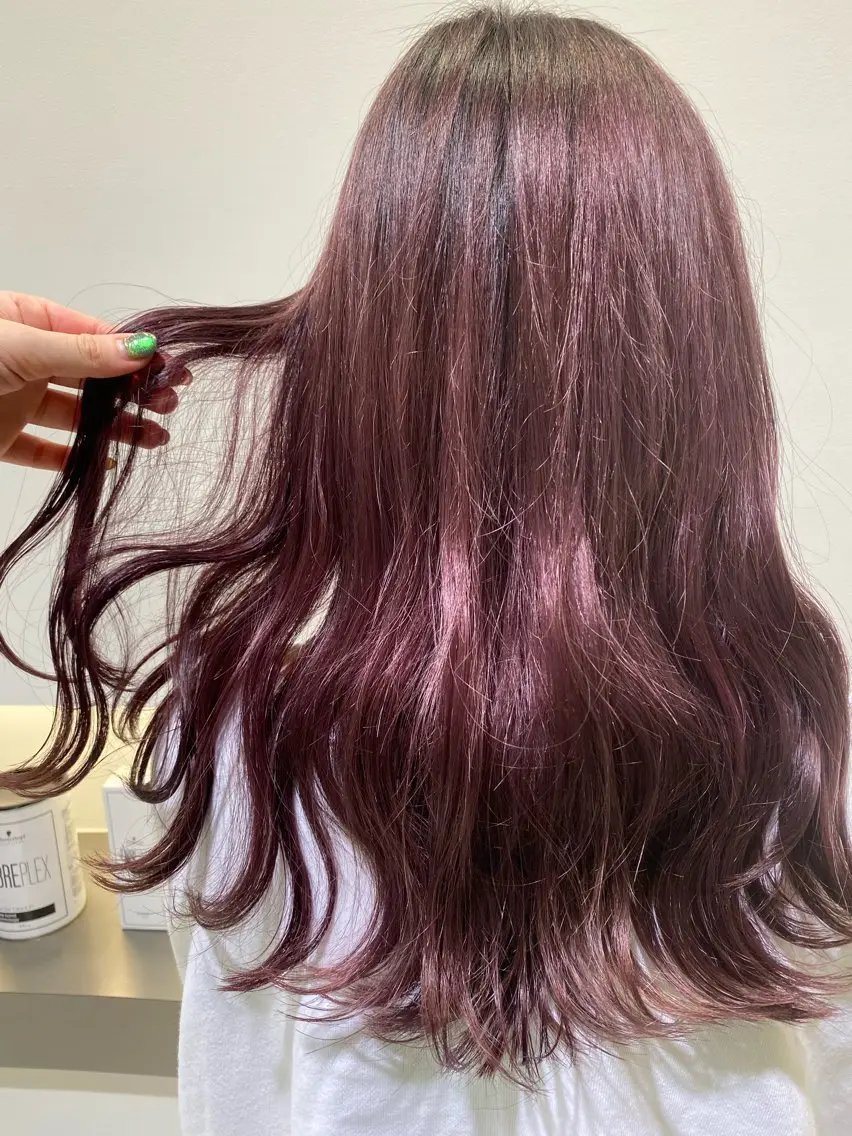 【平日限定】ノンダメージカラー➕Aujuaﾄﾘｰﾄﾒﾝﾄ➕marbbの写真