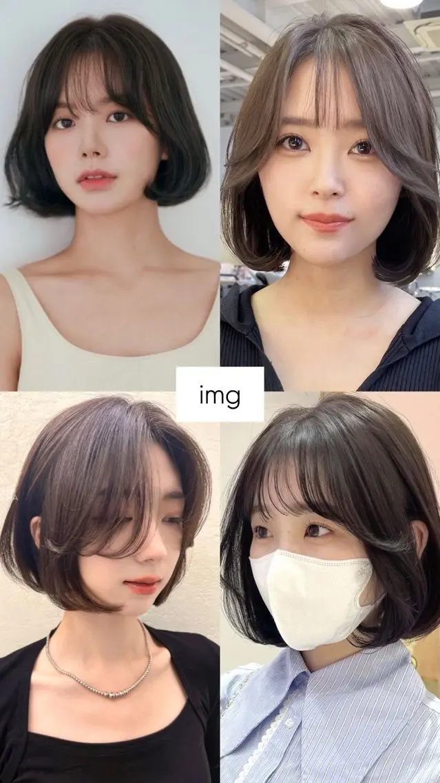 韓国風ボブパーマ 内巻き   3ステップtr付き🪄︎︎の写真