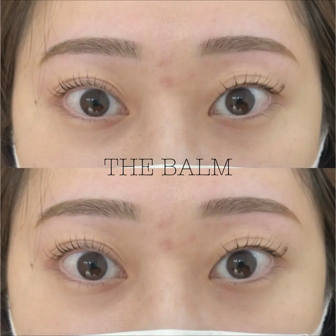 マツエク・マツパ Cカール まつげパーマ 一重×まつ毛パーマ マツパ THE BALM three♡稲村の眉毛・アイブロウイメージ