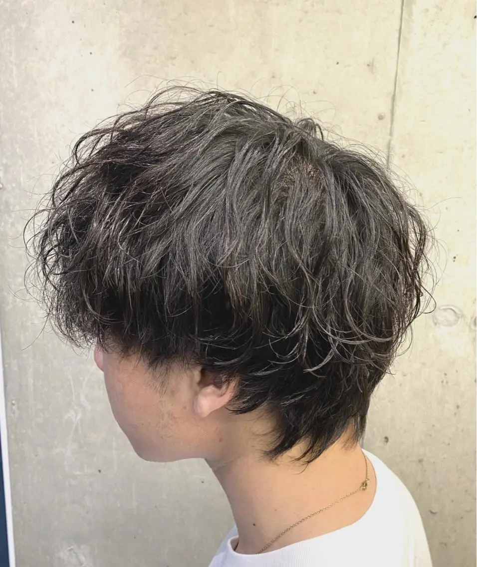 🟠新規限定🟠メンズカット+パーマ(ストレートパーマ🉑)の写真