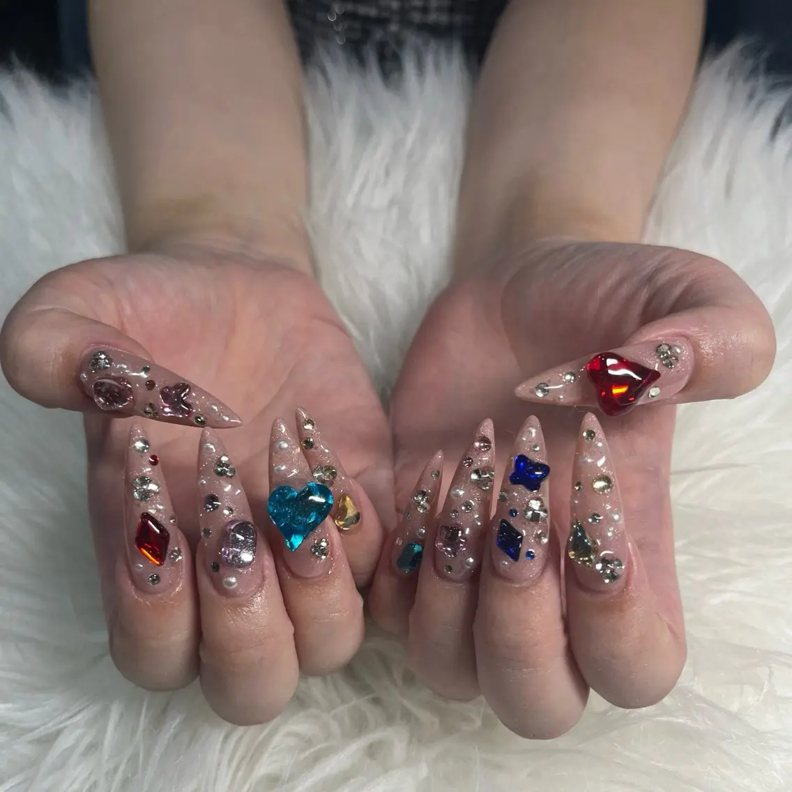 ネイル ハンドネイル IROHA nail Ami🐊🎀のネイルデザイン