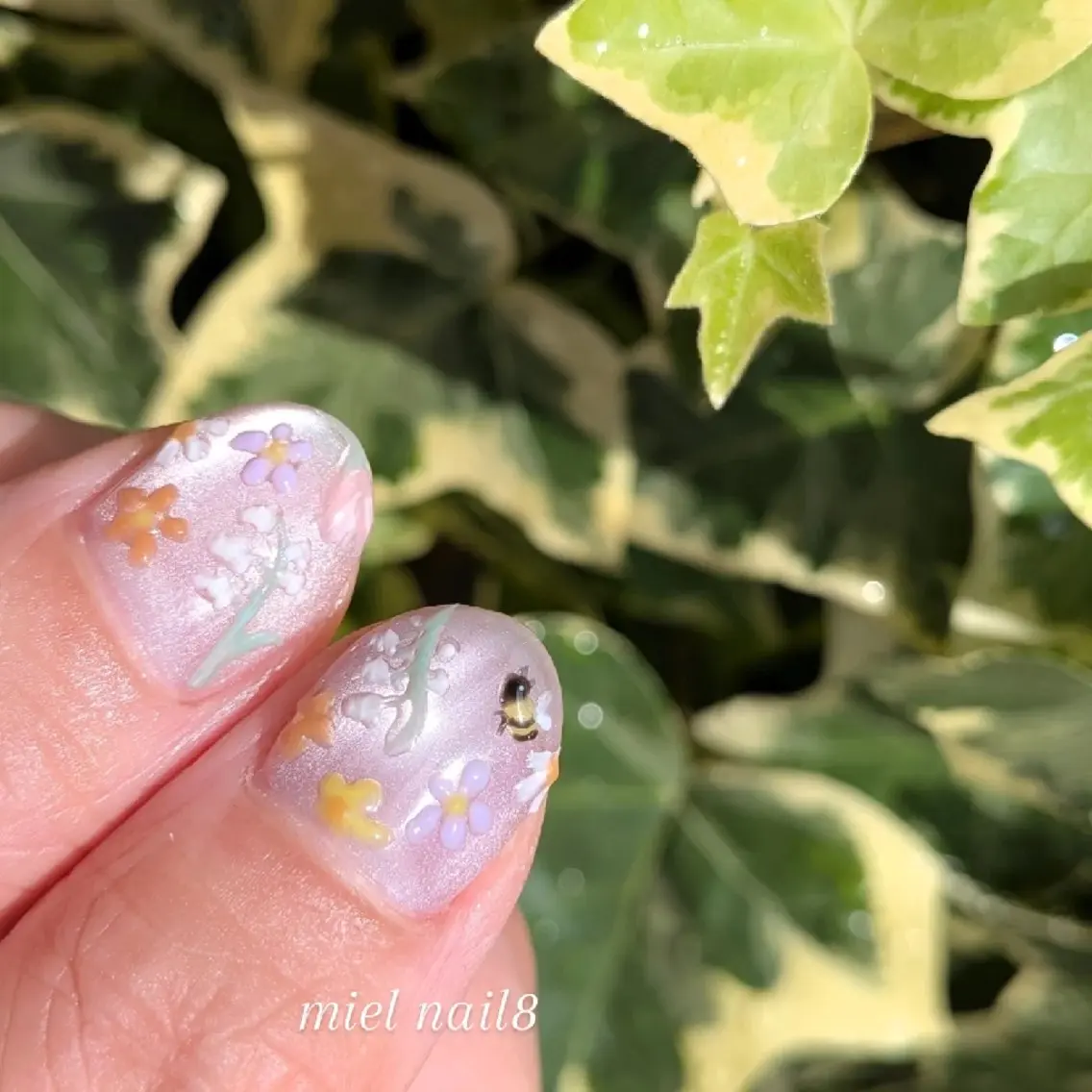 ネイル miel nail mayaのネイルデザイン