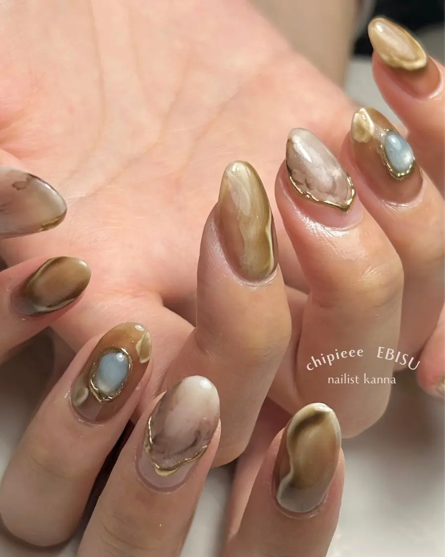 ネイル ハンドネイル chipieee EBISUkannaのネイルデザイン