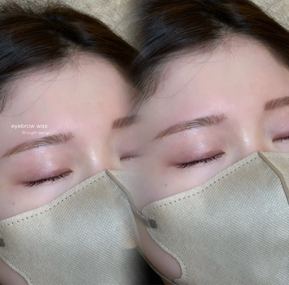 アイブロウ ワックス脱毛 眉カット CHIC Aoiのマツエク・マツパデザイン