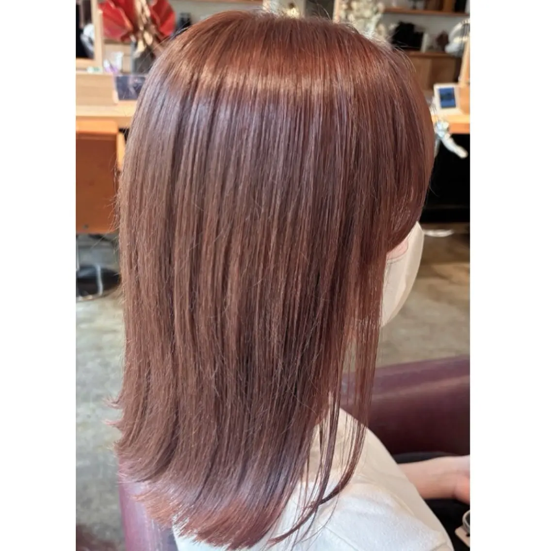 ミディアム カラー カット ヘアカラー トリートメント 愛され透明感カラー 🤎SUMIRE🤎のヘアスタイル
