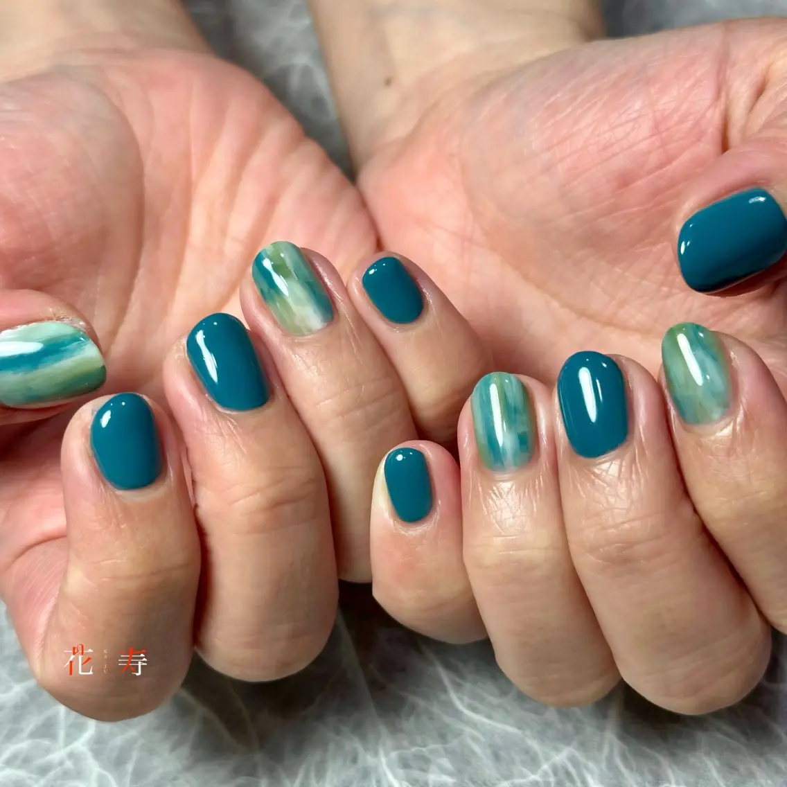 ネイル ハンドネイル 花寿-kaju- s.のネイルデザイン