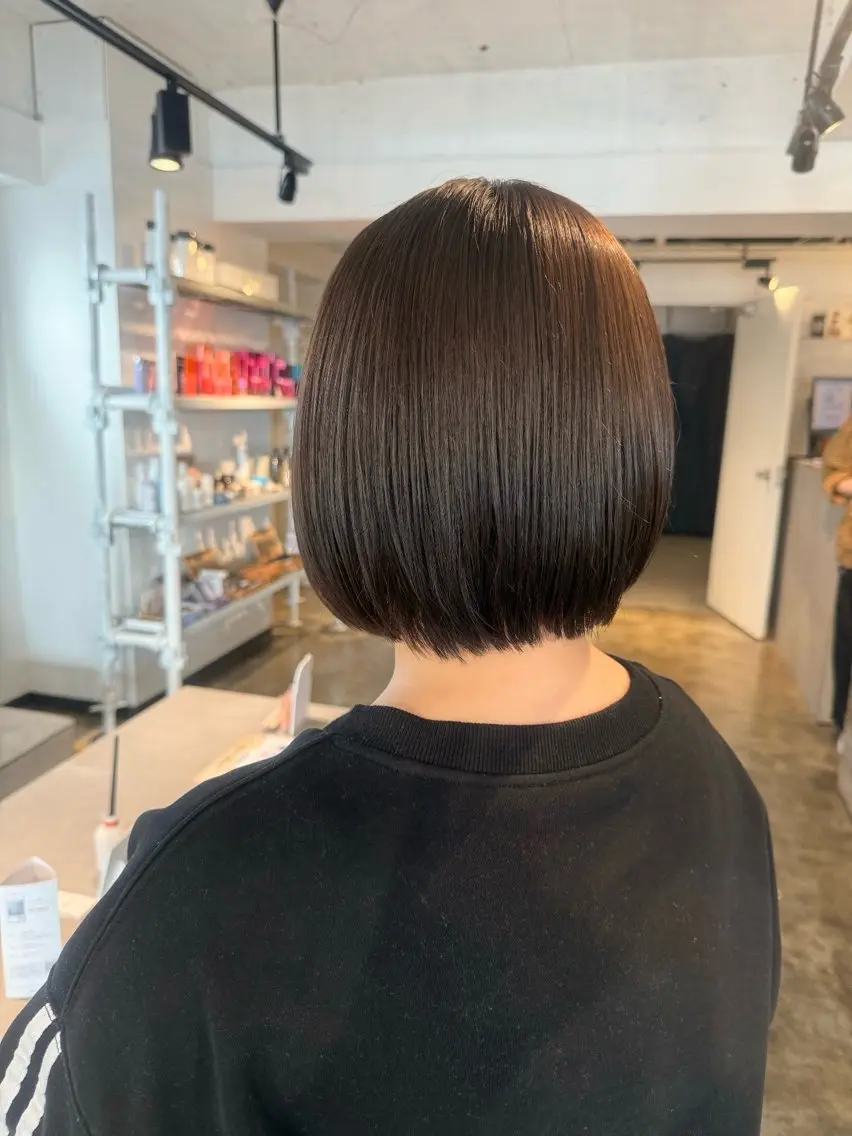 ショート カラー ヘアカラー トリートメント 🫧ブリーチ/メンズ /透明感カラー/みきのヘアスタイル