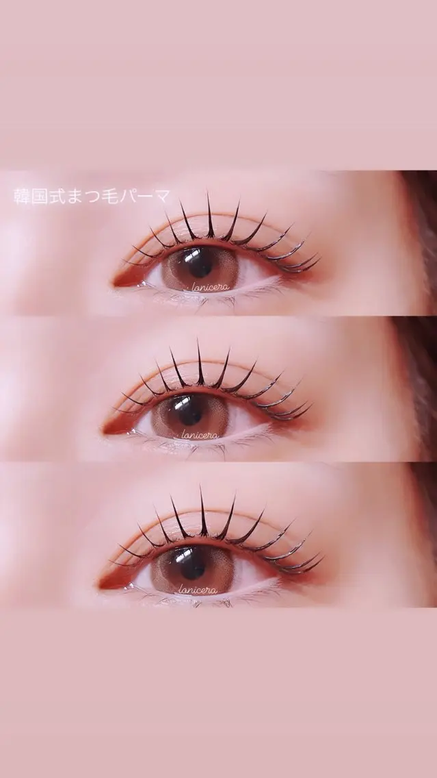 マツエク・マツパ 韓国風マツエク 一重×まつ毛パーマ ロニセラ アイラッシュのマツエク・マツパデザイン
