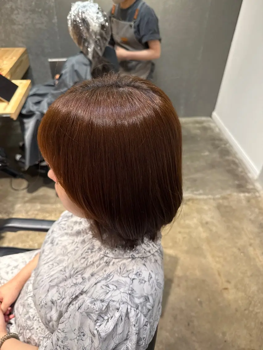 カラー 西村 颯世のヘアスタイル