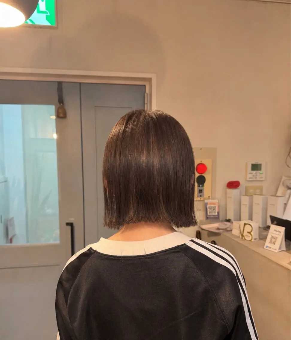 ミディアム 檜木 奈央のヘアスタイル